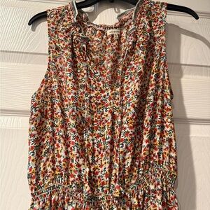 Max Studio Multicolor Floral Maxi Dress